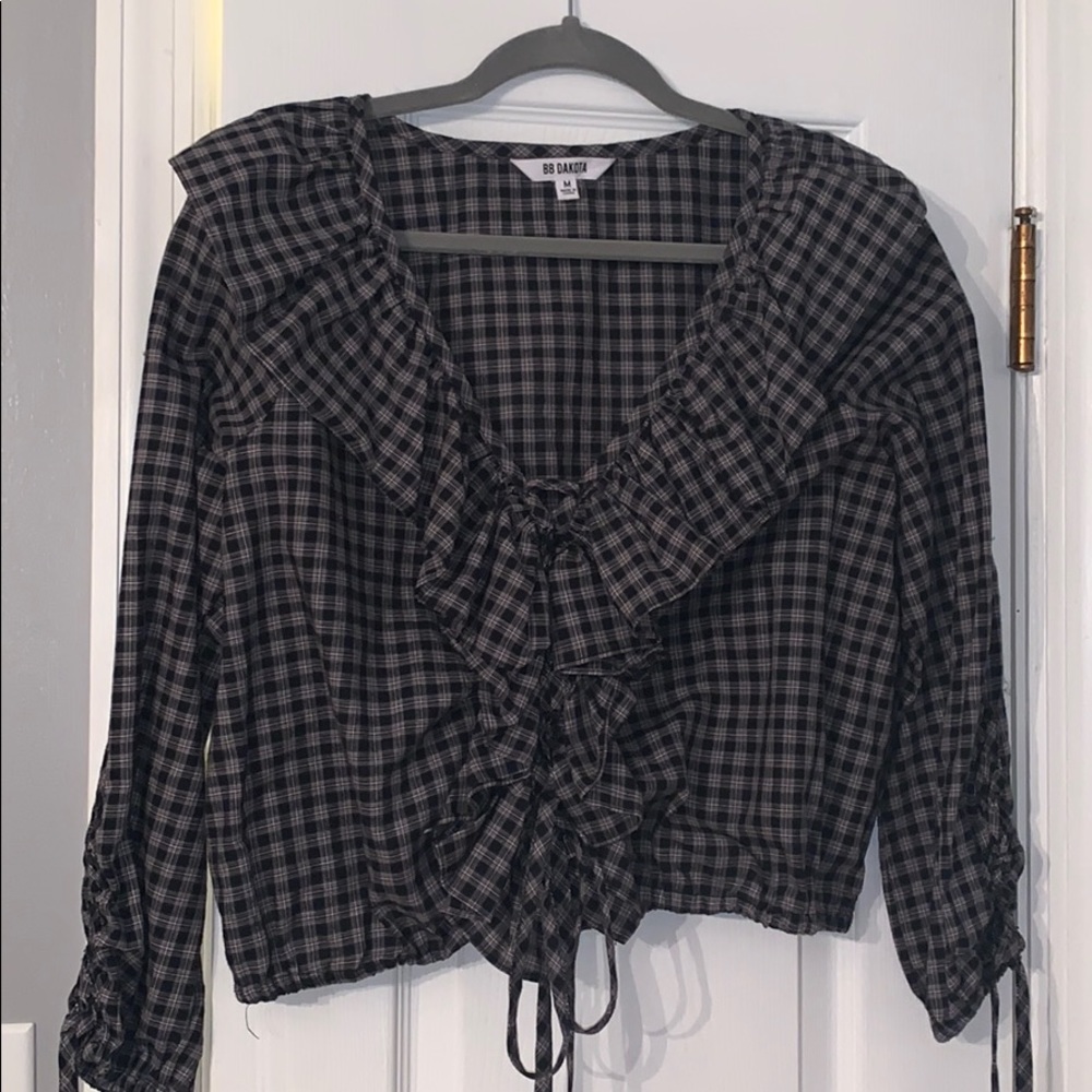 plaid shirt